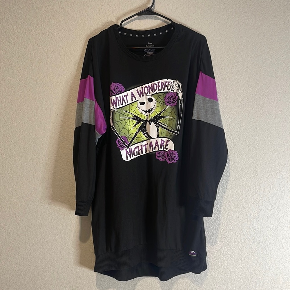 The Nightmare Before Christmas Sweater Nightgown